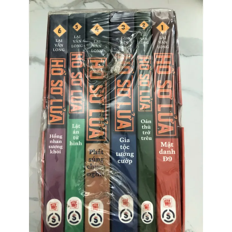 Hồ Sơ Lửa (Bộ 6 tập) - Lại Văn Long - Tiểu thuyết hình sự 733212