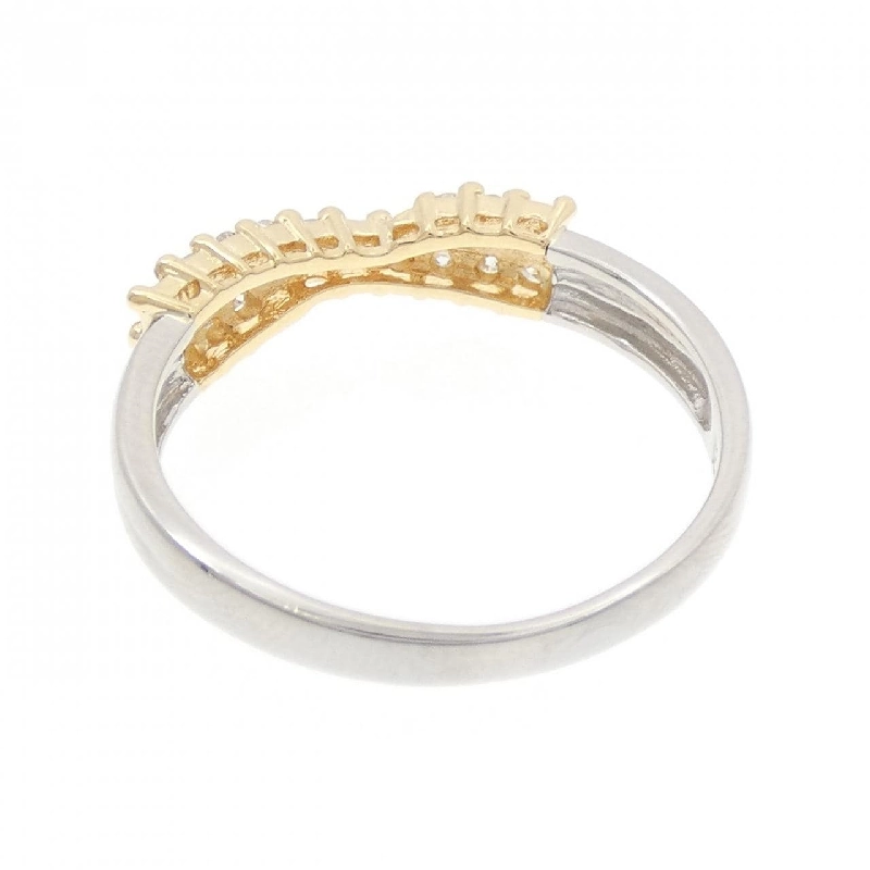 Nhẫn kim cương PT900/K18YG 0.21CT 666052