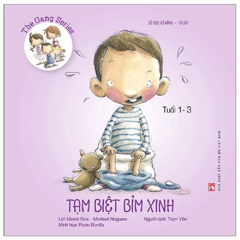 Bé học kĩ năng - Tự lập - Tạm biệt bỉm xinh (1-3t) - Merce Seix STB3029 Mẹ và bé 534972