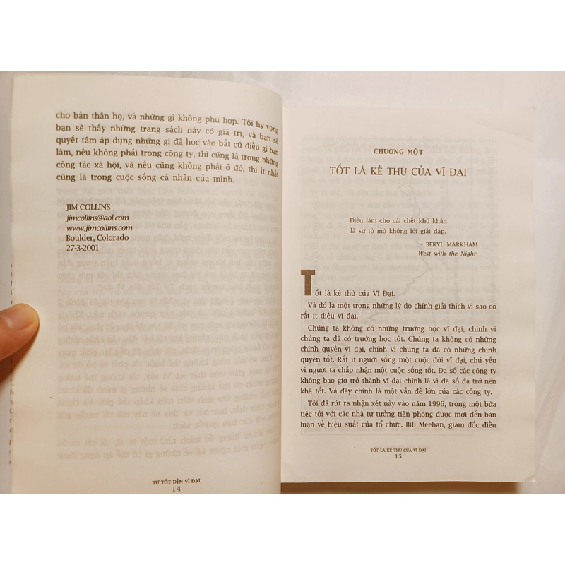 Từ Tốt Đến Vĩ Đại - Jim Collins 

 536260