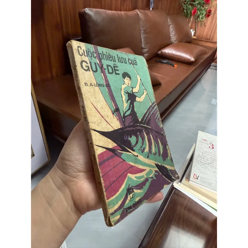 Cuộc phiêu lưu của Guy De – Đ. A. Lông-xô, Kim Đồng bản cũ hiếm 975397