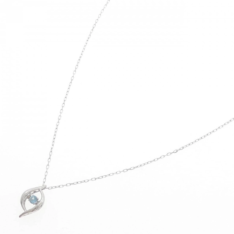 K10WG Blue Topaz Necklace - Hàng hiệu Authentic 858715