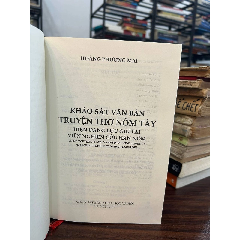 Khảo Sát Văn Bản Truyện Thơ Nôm Tày - Hoàng Phương Mai 936672
