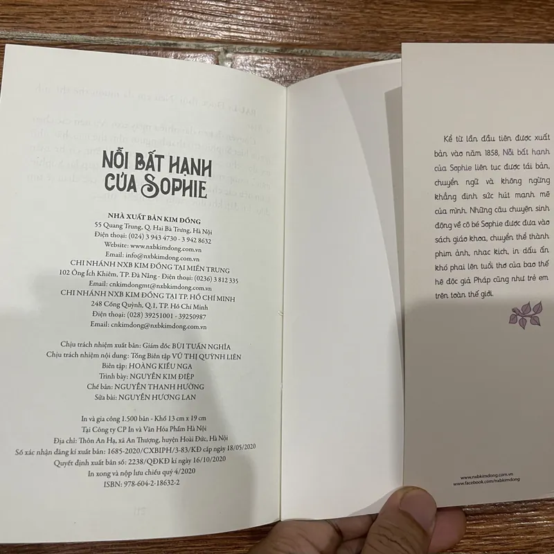 Nỗi bất hạnh của Sophie - Comtesse De Ségur (6) 576945