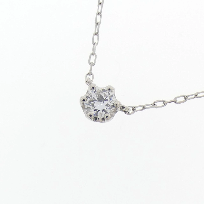 Dây chuyền kim cương Solitaire PT950/PT850 0.105CT - Hàng hiệu Chính hãng 858755