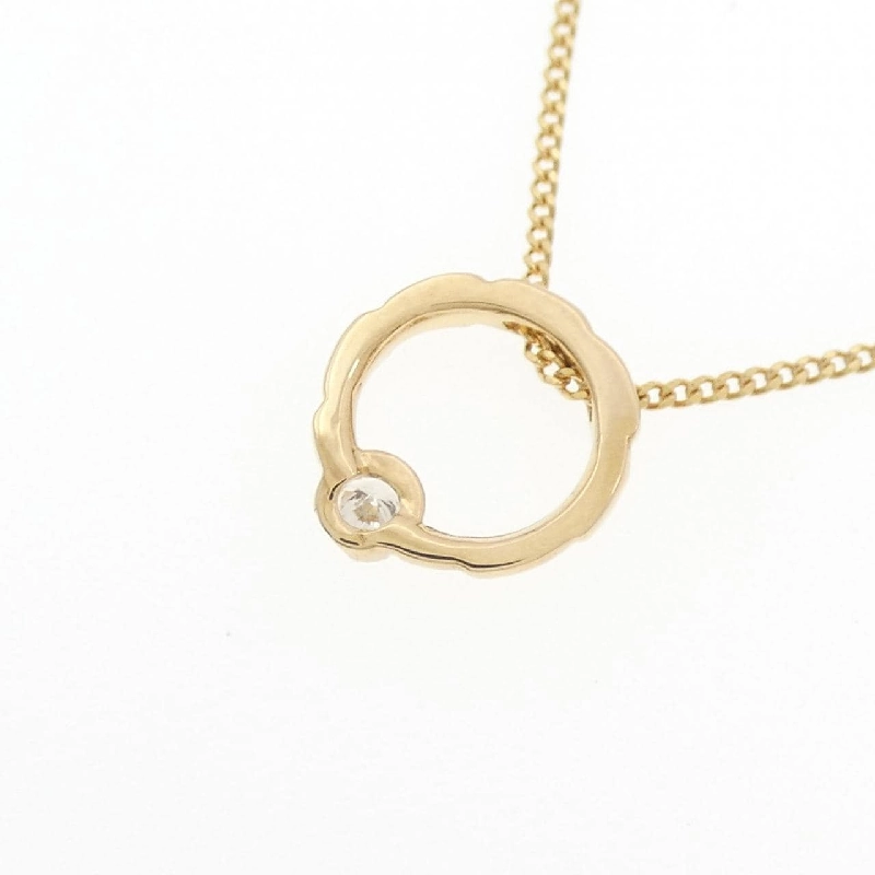 Dây chuyền kim cương K18YG 0.04CT - Hàng hiệu Chính hãng 856370