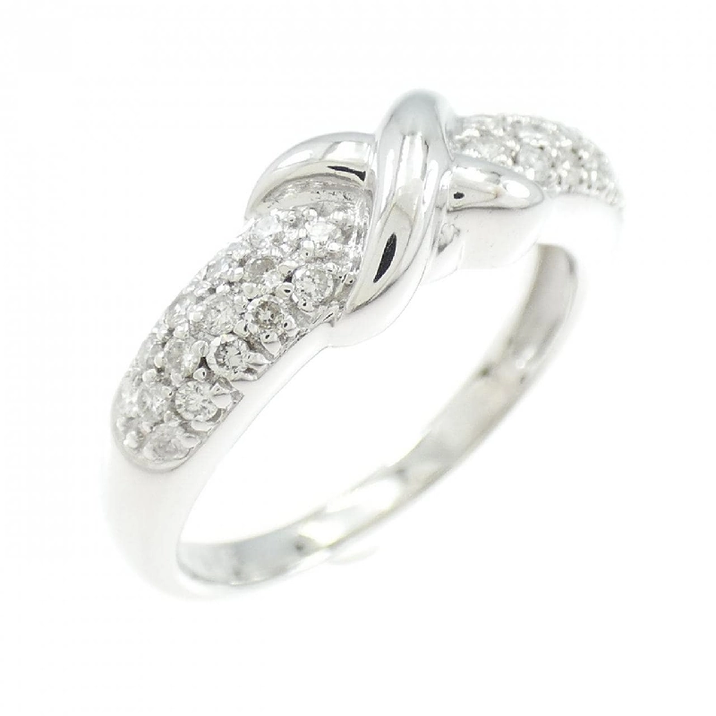 Nhẫn kim cương K18WG 0.31CT 669313