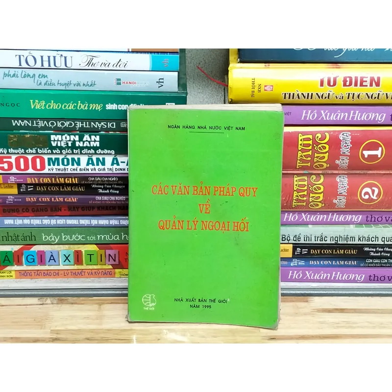 Các văn bản pháp quy về quản lý ngoại hối  680106