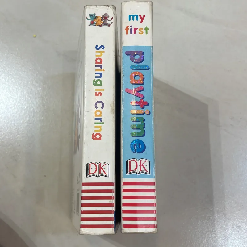 NGOẠI VĂN tiếng anh trẻ em DK danh tiếng : My First Playtime & Sharing is Caring  1027825
