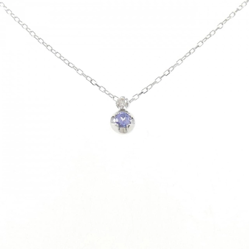 K10WG Tanzanite Necklace - Hàng hiệu Authentic 861853