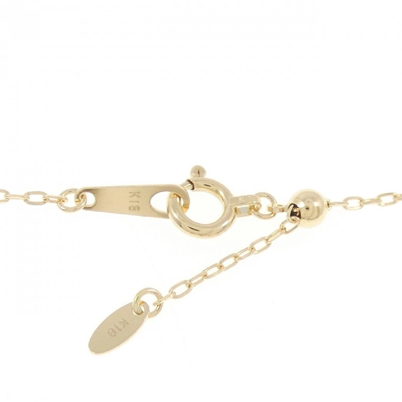 K18YG Solitaire Dây chuyền kim cương 0.15CT - Hàng hiệu Chính hãng 858344