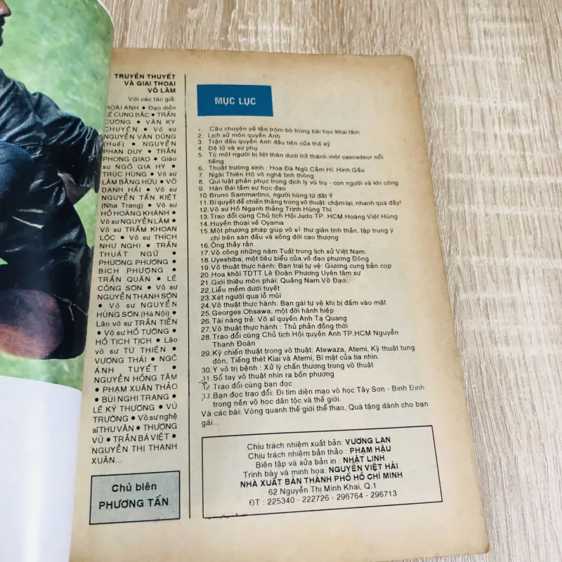 SỔ TAY VÕ THUẬT - TRUYỀN THUYẾT & GIAI THOẠI VÕ LÂM 544405