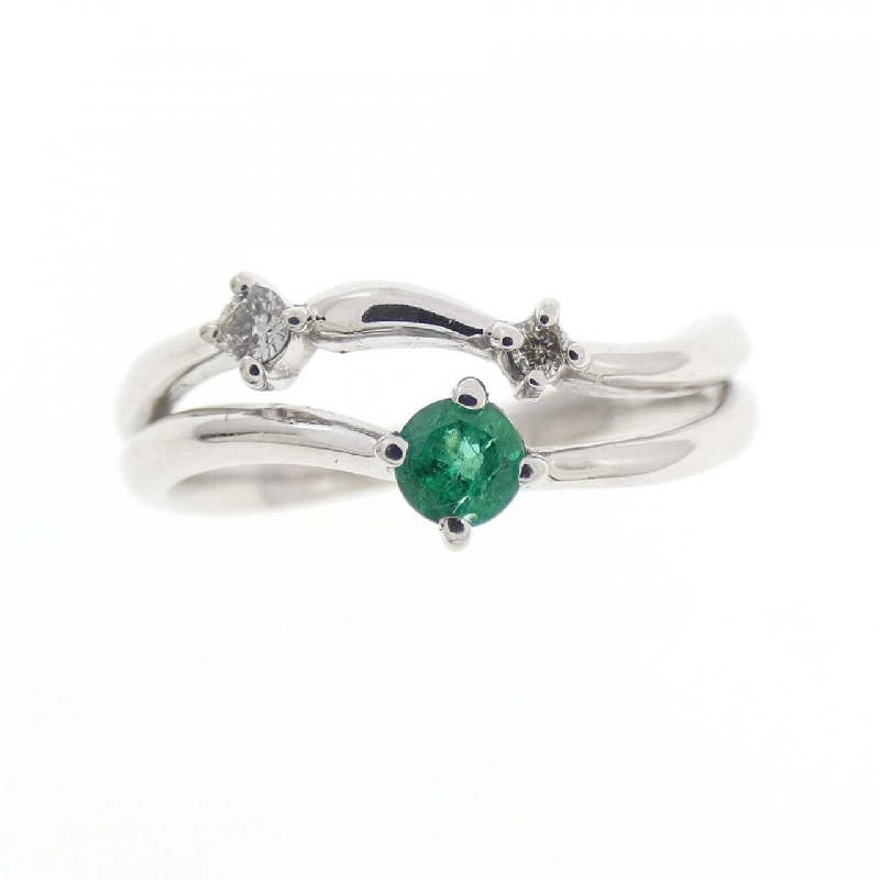 Nhẫn Emerald K18WG 0.11CT - Hàng hiệu Chính hãng 852294