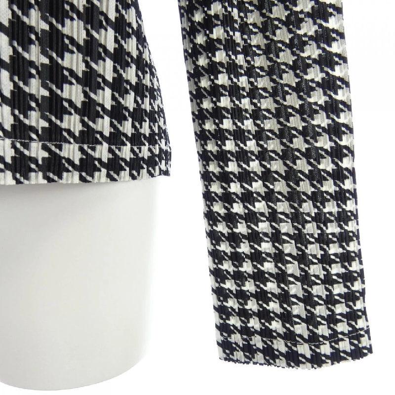 Pleats Please 2010 Houndstooth PP01-JD851 7565022 Áo khoác - Hàng hiệu Chính hãng 824279