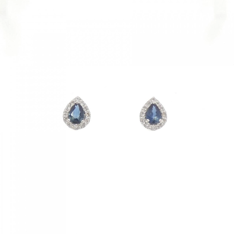 K18WG Sapphire Bông tai - Hàng hiệu Chính hãng 865833