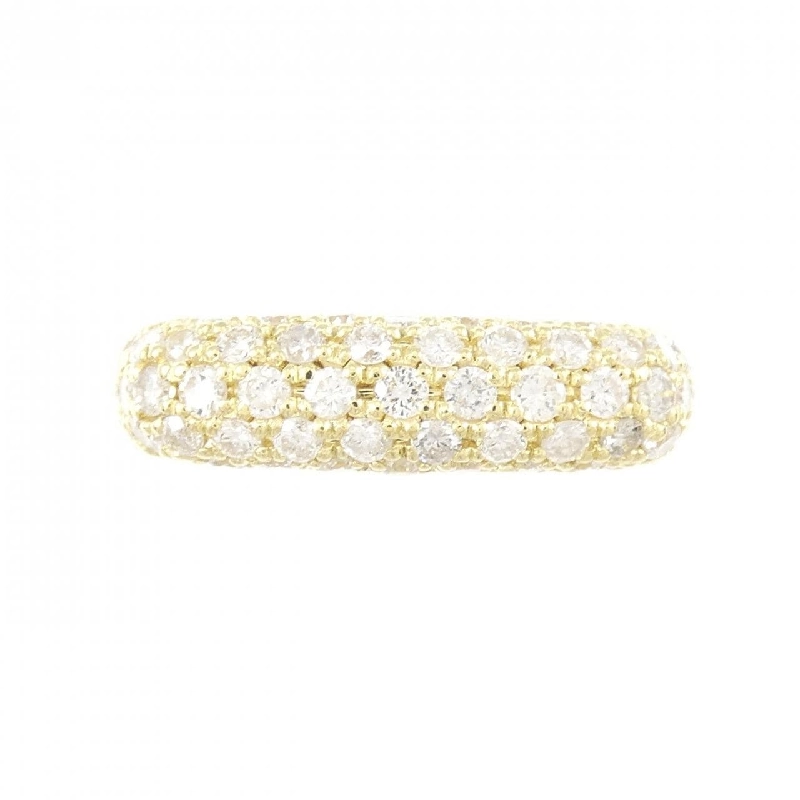 Nhẫn kim cương K18YG 1.00CT 671016