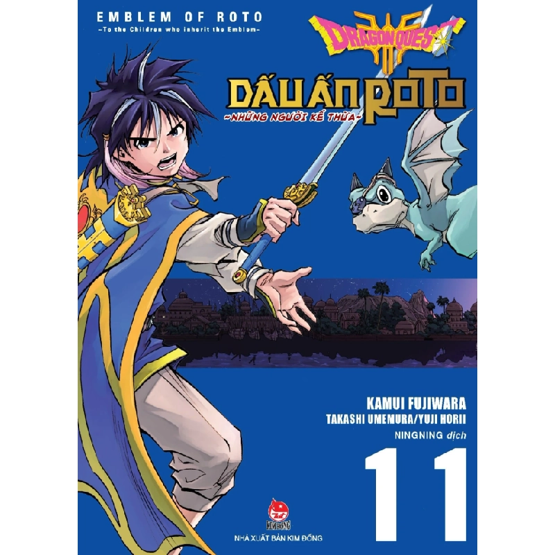 Dragon Quest - Dấu Ấn Roto - Những Người Kế Thừa - Tập 11 - Kamui Fujiwara, Jun Eishima, Yuji Horii (Mới 100%) Truyện tranh, NXB Kim Đồng - SÁCH ĐẠI HỌC 486623