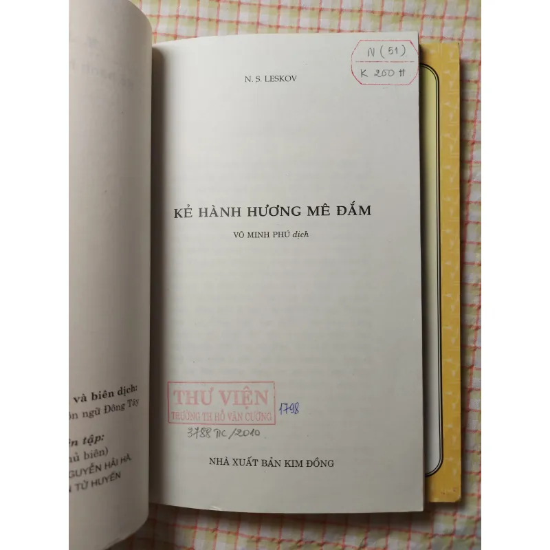 KẺ HÀNH HƯƠNG MÊ ĐẮM – Nicolai Lexcov (Tủ sách Văn học Nga - NXB Kim Đồng) 719228