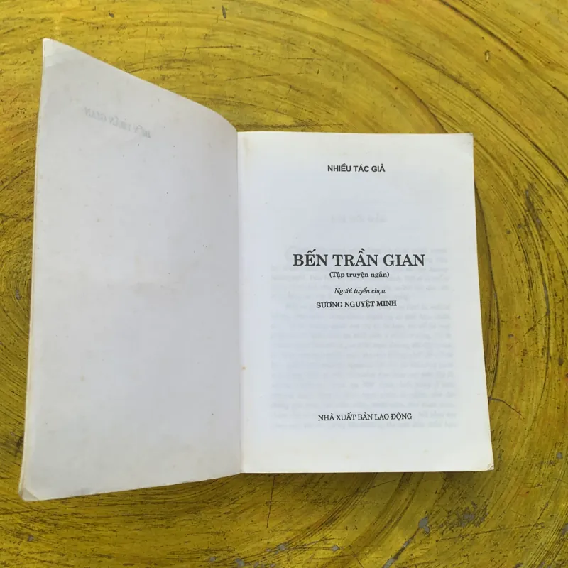 BẾN TRẦN GIAN - tập truyện ngắn- nhiều tác giả 790258