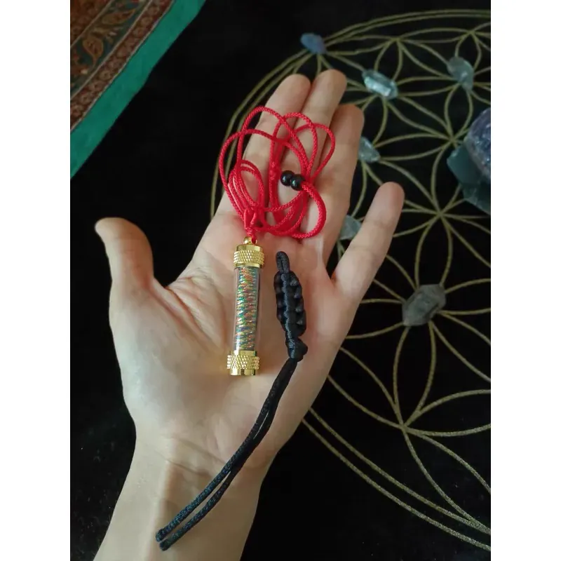 Dây đeo cổ Sinh mệnh luân căn Hộ phù, phục tàng quý giá bất khả tư nghị 789612