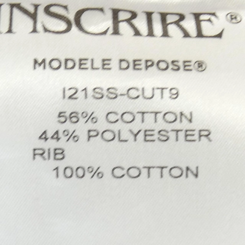 【Mã giảm giá】INSCRIRE Áo 647763