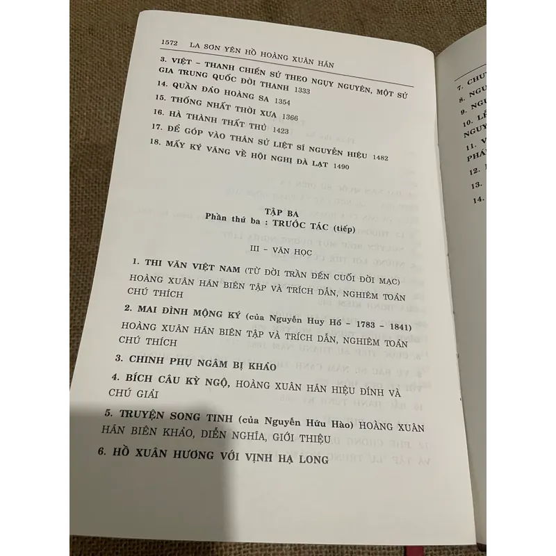 La Sơn Yên Hồ | Hoàng Xuân Hãn| gần 1600 trang| khổ lớn |1998 563901