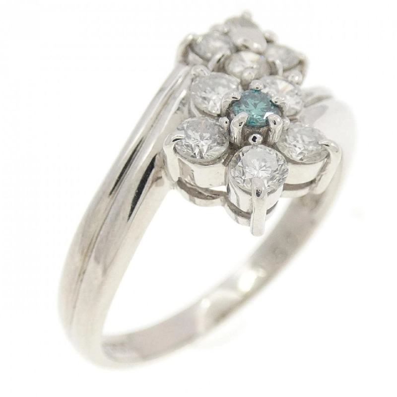 Nhẫn kim cương hoa PT900 0.50CT 672137