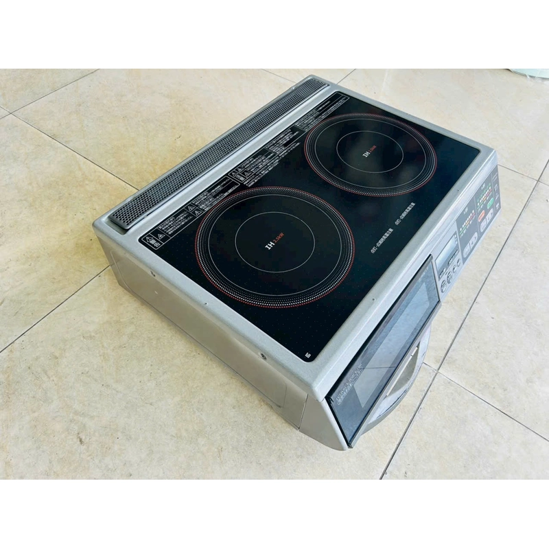 BẾP TỪ DƯƠNG Hitachi nội địa Nhật gồm 2 từ + 1 lò nướng, 503991