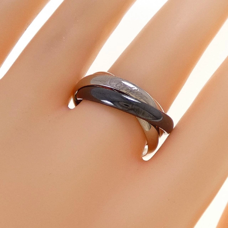 Cartier Trinity Black & White Ring - Hàng hiệu Authentic 834365