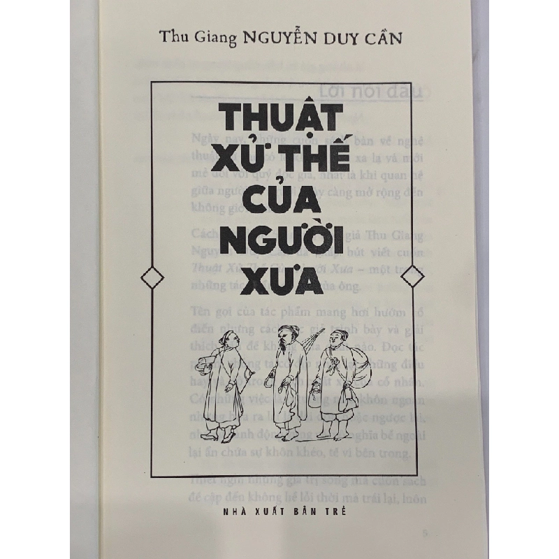 Thuật xử thế của người xưa - Thu Giang Nguyễn Duy Cần 543866