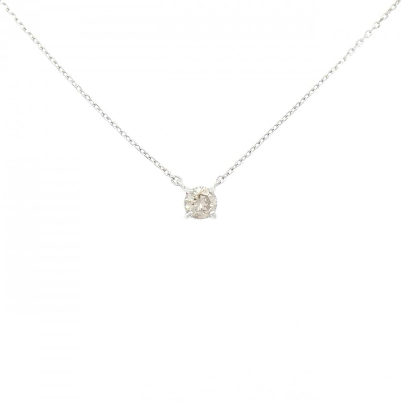 K18WG Dây chuyền kim cương 0.20CT - Hàng hiệu Chính hãng 857930