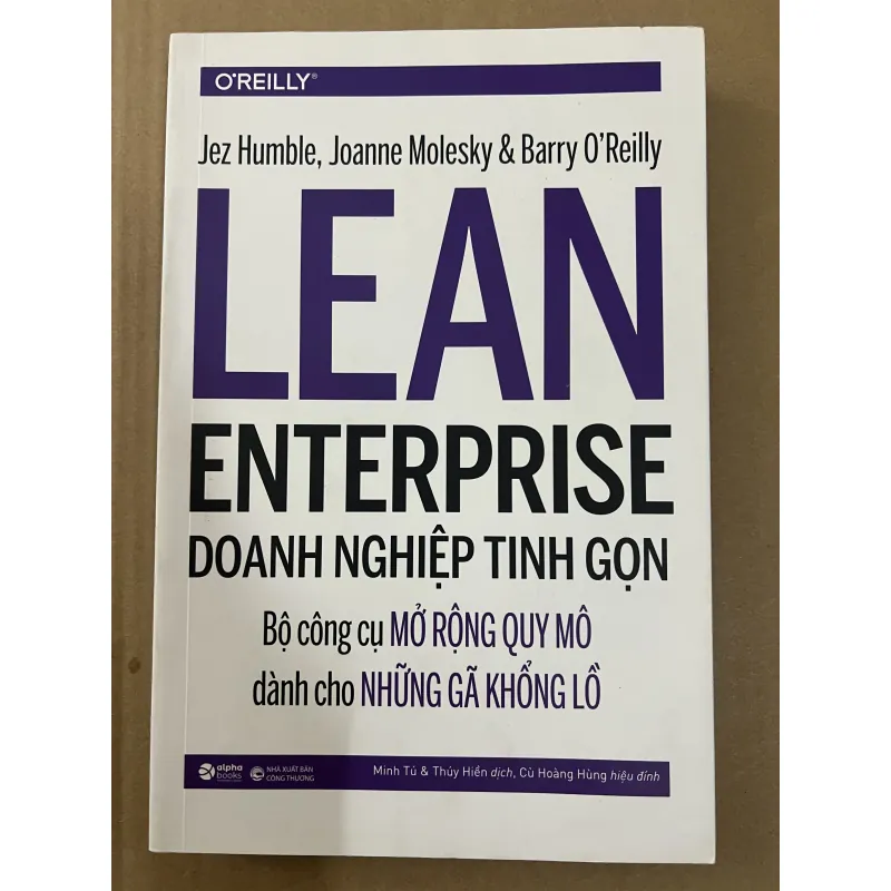 Lean Enterprise Doanh Nghiệp Tinh Gọn 1032350