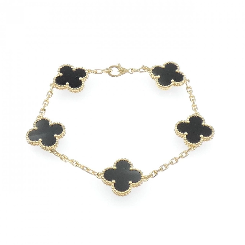 Vòng tay Van Cleef & Arpels Vintage Alhambra 5 Motif - Hàng hiệu Chính hãng 844823