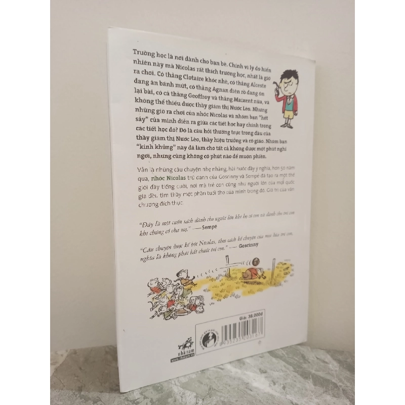 [Phiên Chợ Sách Cũ] Giờ Ra Chơi Của Nhóc Nicolas (2015) - Sempé, Goscinny S0612 722731
