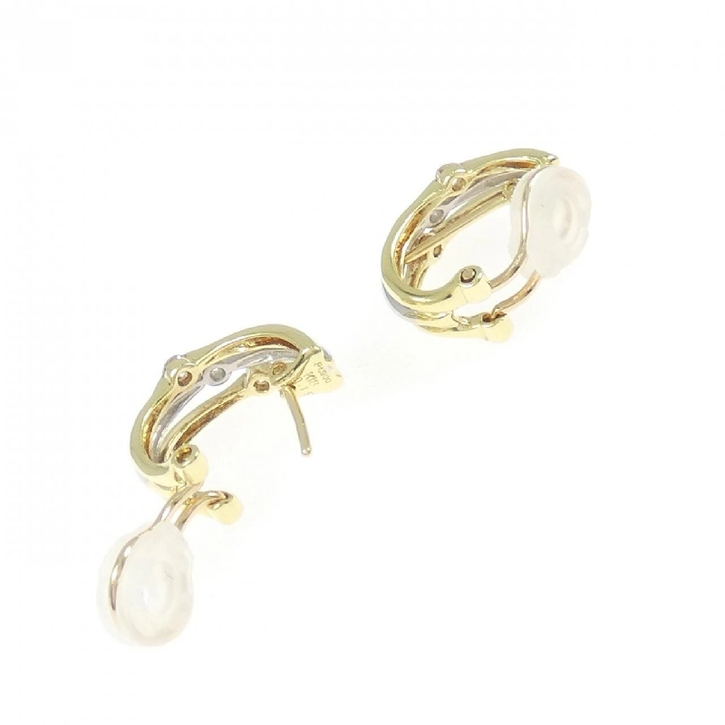 K18YG/PT900 Bông tai/Khuyên tai kim cương 0.30CT - Hàng hiệu Chính hãng 869984