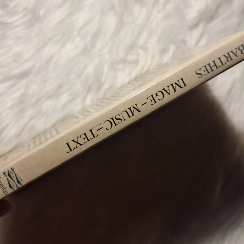 Roland Barthes - Image Music Text 957103