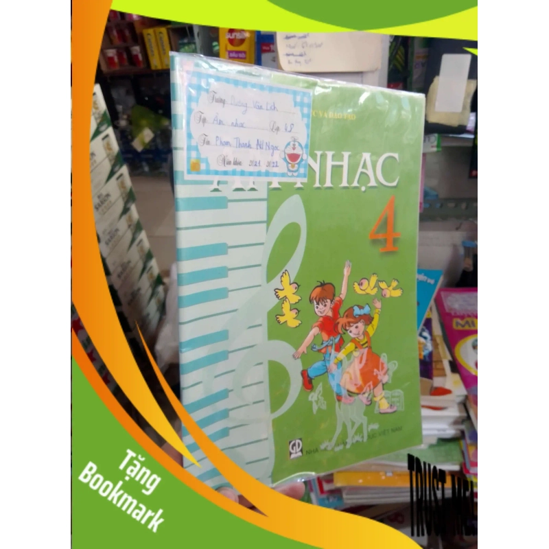 (TẶNG BOOKMARK) Âm nhạc 4 2021 mới 80% Giáo khoa RBK2702 938696