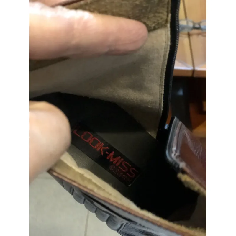 Giầy bốt Givano Da nâu 929777