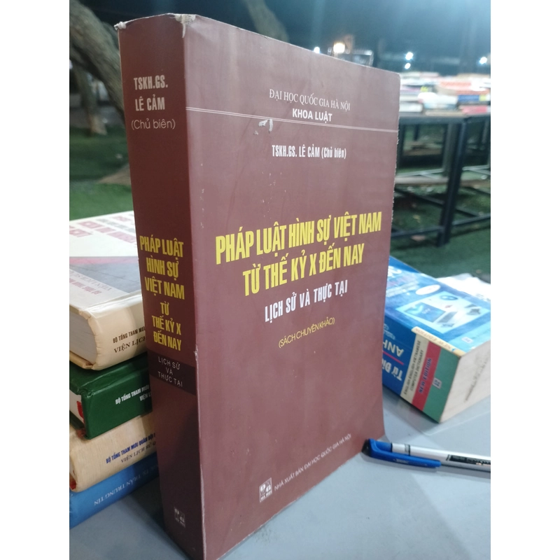 PHÁP LUẬT HÌNH SỰ VIỆT NAM TỪ THẾ KỶ X ĐẾN NAY (LỊCH SỬ VÀ THỰC TẠI)
 528070