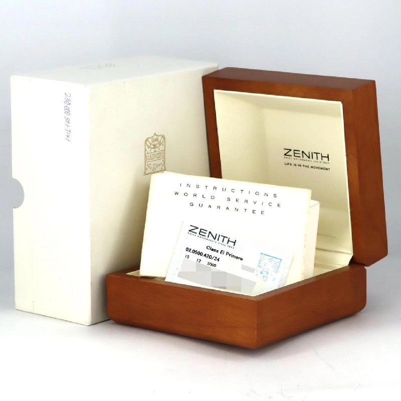 Zenith Class El Primero 02.0500.420/24 SS Cơ khí - Hàng hiệu Chính hãng 881102