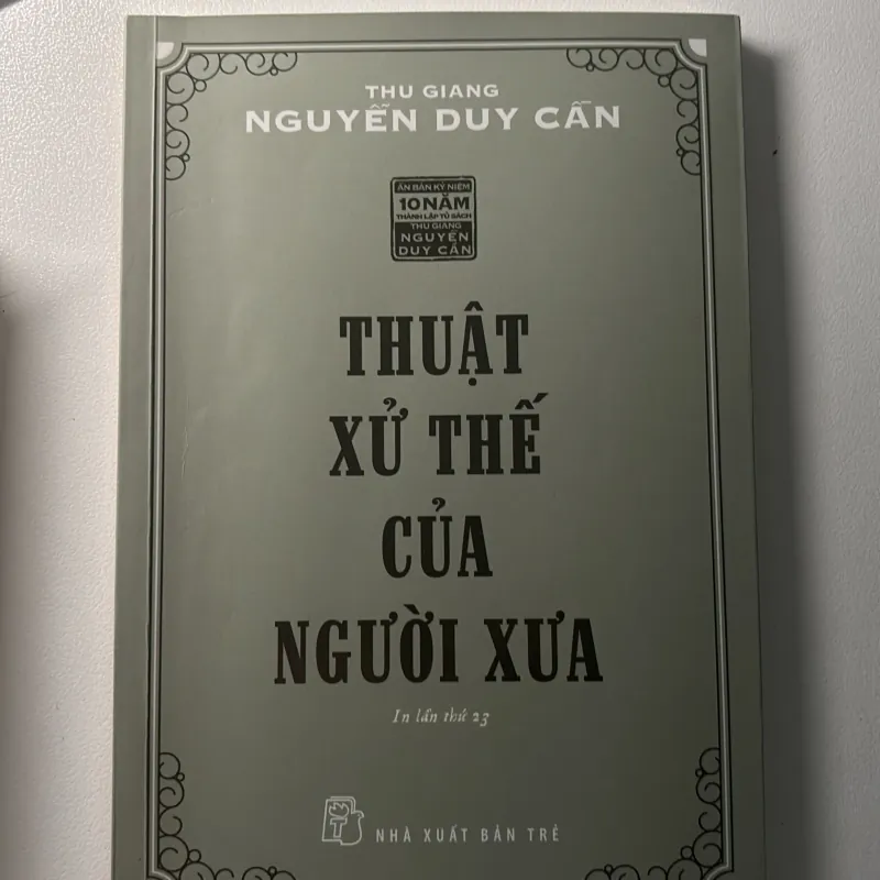 Thuật xử thế của người xưa 992695