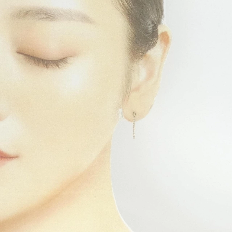 Bông tai hoop 0.15CT một bên - Hàng hiệu Authentic 844258