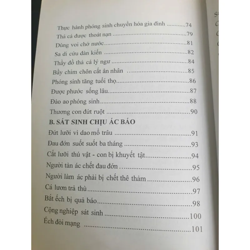 Sách Công Đức Phóng Sanh-Võ Viên Nhân tác giả Viên Nhân mới 90% 640629
