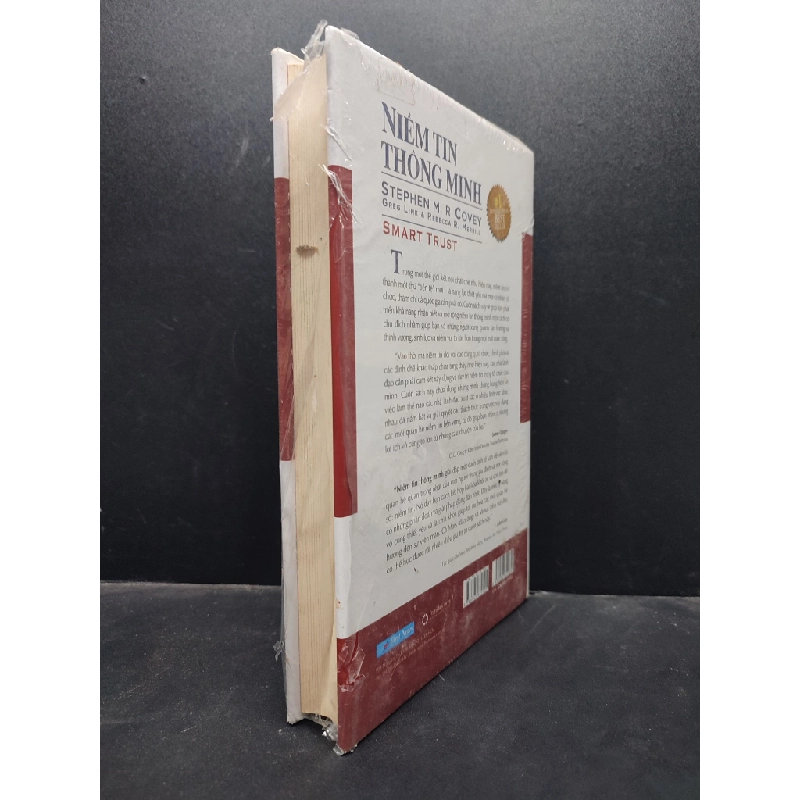 Niềm tin thông minh kỹ năng thiết yếu biến người quản lý thành nhà lãnh đạo - Stephen M. R. Covey (bìa cứng, có seal) mới 80% ố HCM0805 kỹ năng 143419