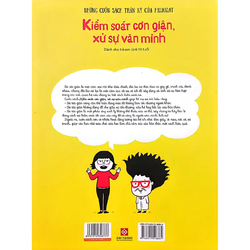 Những Cuốn Sách Thần Kỳ Của Filliozat - Kiểm Soát Cơn Giận, Xử Sự Văn Minh - Isabelle Filliozat, Virginie Limousin, Eric Veillé 404434