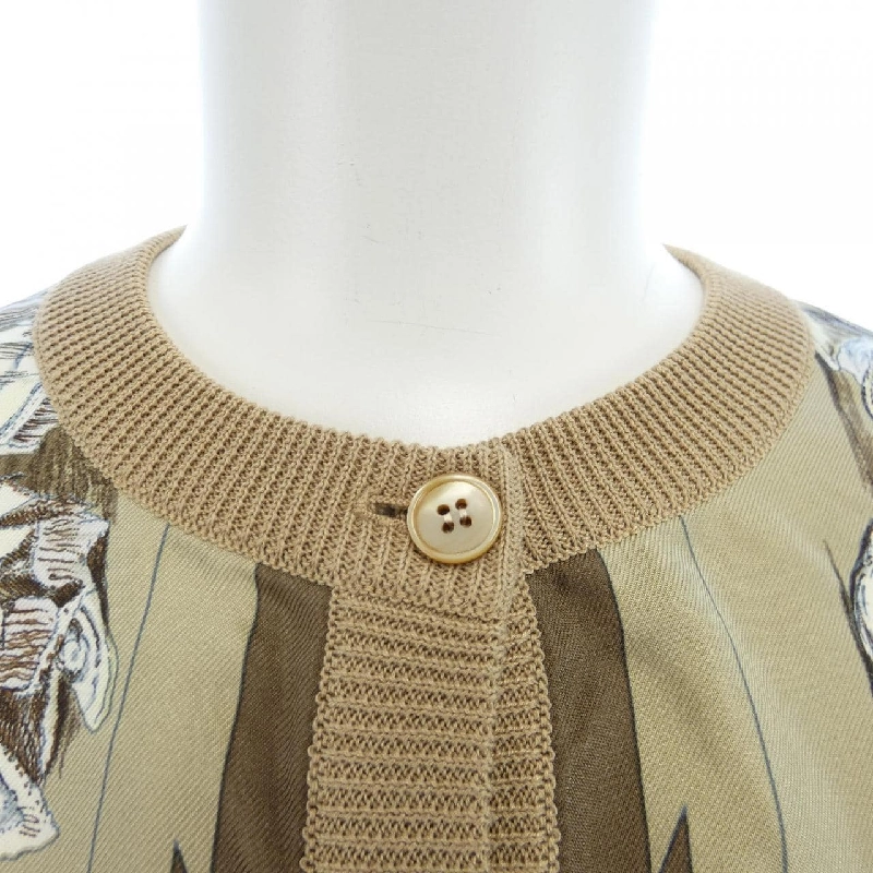 【Vintage】Áo cardigan dài HERMES 635189