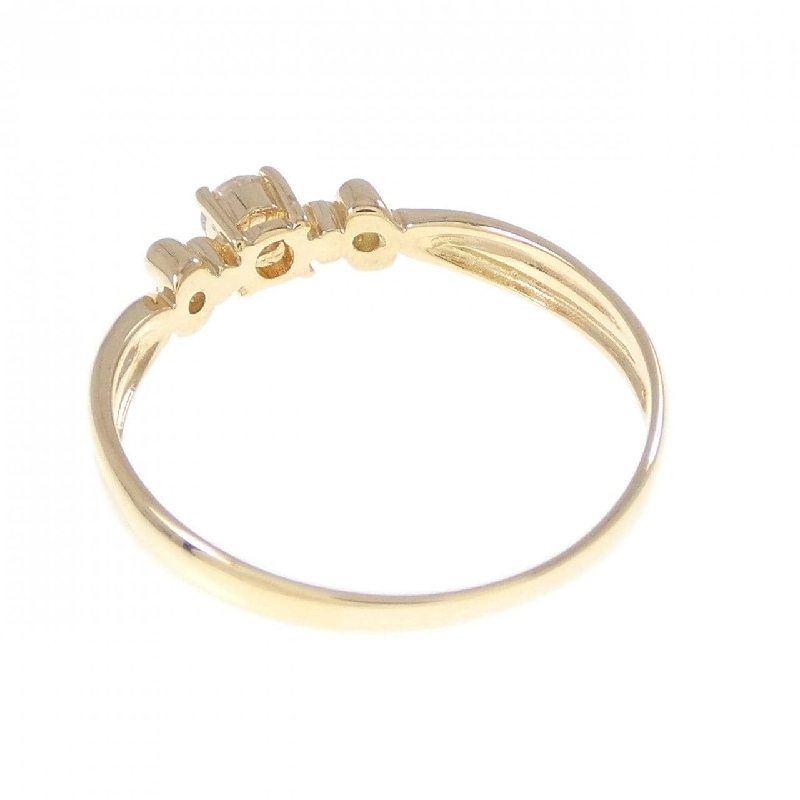 Nhẫn kim cương K18YG 0.10CT 665548