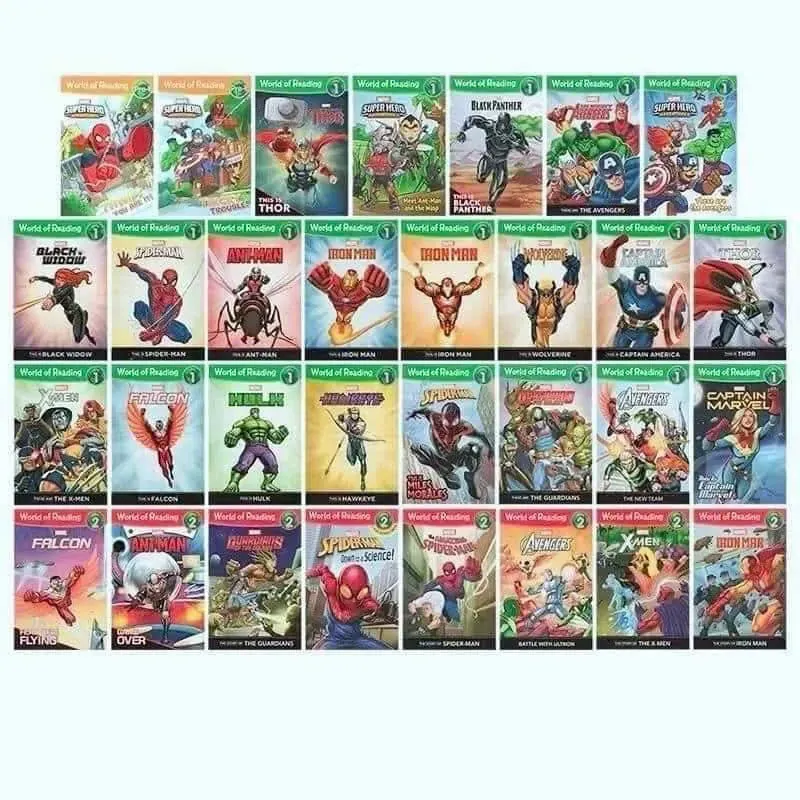 Sách - Marvel World of Reading (trọn bộ 31 quyển) 565473