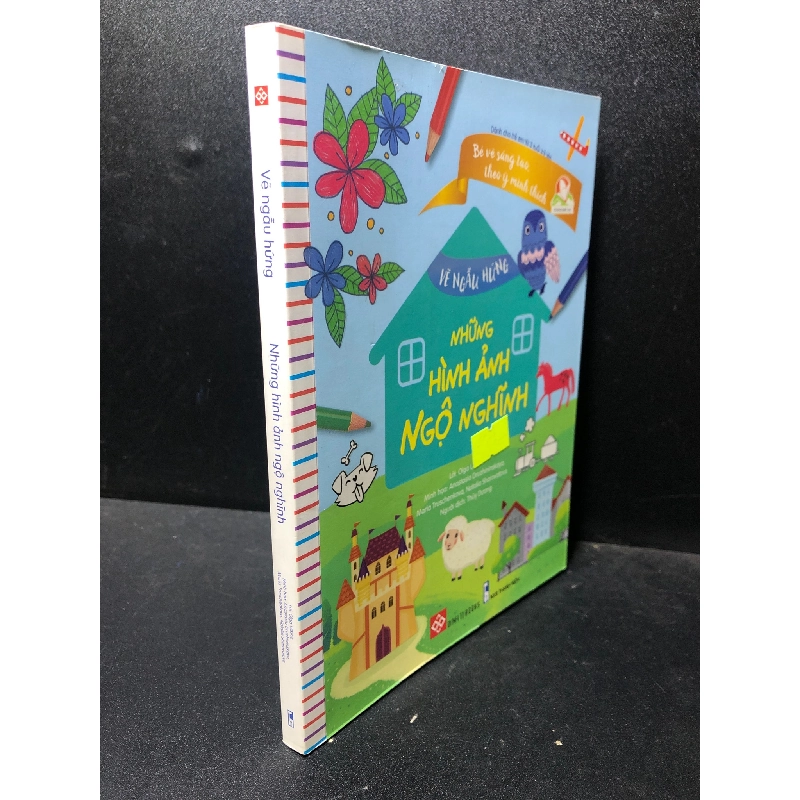 Vẽ ngẫu hứng những hình ảnh ngộ nghĩnh năm 2021 mới 90% bẩn bìa HCM0412 436886