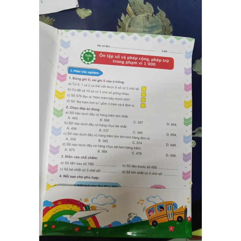 [Sách tham Khảo] Phiếu ôn tập cuối tuần môn Toán lớp 3 - Phạm Thị Kim Chi 995999
